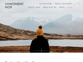 'continenthop.com' screenshot
