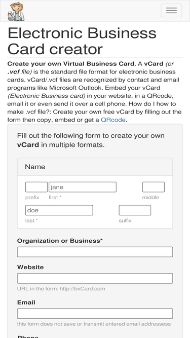 bvcard.com