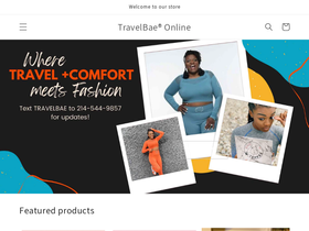 travelbaeonline.com homepage screenshot