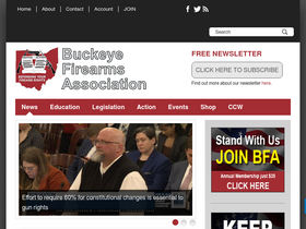 'buckeyefirearms.org' screenshot