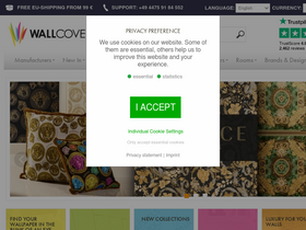 'wallcover.com' screenshot