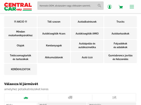 'centralcar.hu' screenshot