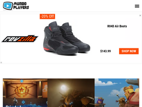 'mundoplayers.com' screenshot