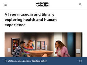 'wellcomecollection.org' screenshot