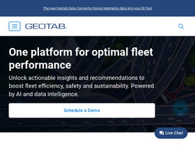 'geotab.com' screenshot