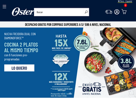 'oster.com.pe' screenshot