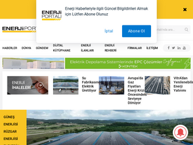'enerjiportali.com' screenshot