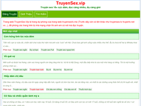 'truyensex.vip' screenshot