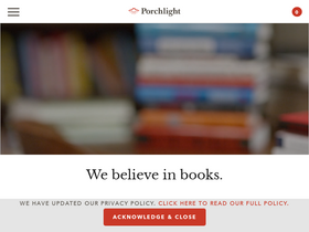 'porchlightbooks.com' screenshot