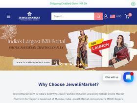 jewelemarket.com website screenshot
