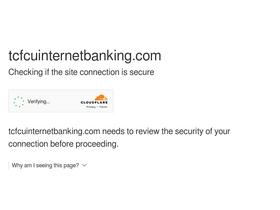 'tcfcuinternetbanking.com' screenshot