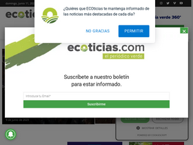 'ecoticias.com' screenshot
