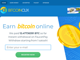 'bitcoinclix.net' screenshot