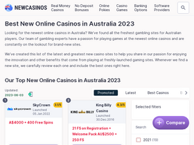 'newcasinos-au.com' screenshot