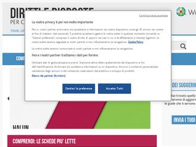 'dirittierisposte.it' screenshot