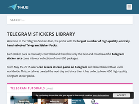 'telegramhub.net' screenshot