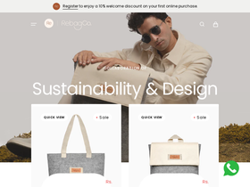 rebagco.com homepage screenshot