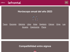 'lefrontal.com' screenshot