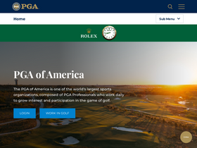 'pga.org' screenshot