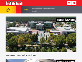 'istikbalgazetesi.com' screenshot
