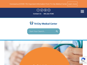 'tricitymed.org' screenshot