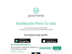 'puramente.app' screenshot