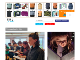 'eduzin.cz' screenshot