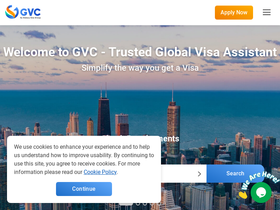 'globalvisacorp.com' screenshot