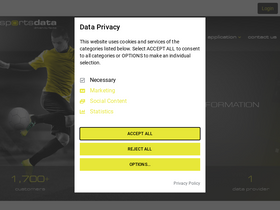 'sportsdata.ag' screenshot