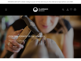 claddaghdesign.com website screenshot
