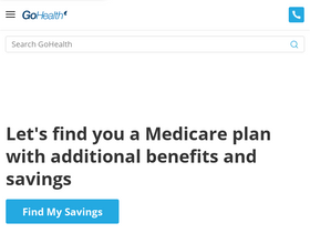 'gohealth.com' screenshot