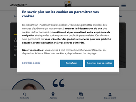 'ganassurances.fr' screenshot