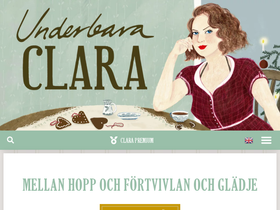'underbaraclaras.se' screenshot