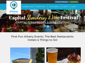 'albany.com' screenshot