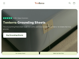 Tenterra homepage screenshot