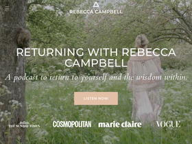 'rebeccacampbell.me' screenshot