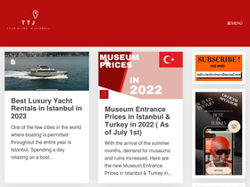 'turkeytraveljournal.com' screenshot