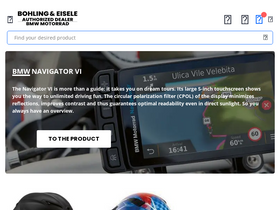 'bmw-motorrad-bohling.com' screenshot