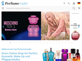 'perfumetrader.de' screenshot