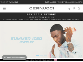 Cernucci website screenshot