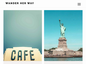 'wanderherway.com' screenshot