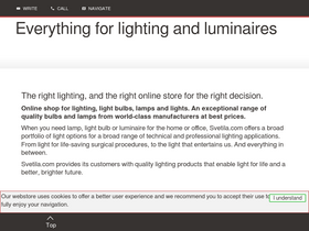 'svetila.com' screenshot