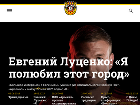 'arsenaltula.ru' screenshot