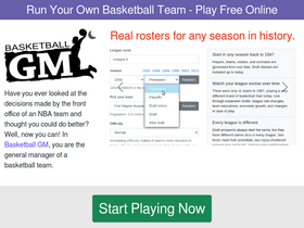 'basketball-gm.com' screenshot