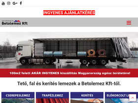 'betolemez.hu' screenshot