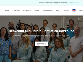 'studiodentisticocozzolino.it' screenshot