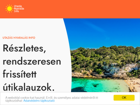 'utazas-nyaralas.info' screenshot