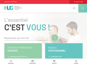 'hug.ch' screenshot