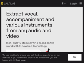 LALAL.AI - LALAL.AI-AI人声乐器分离和提取