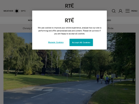 'rte.ie' screenshot